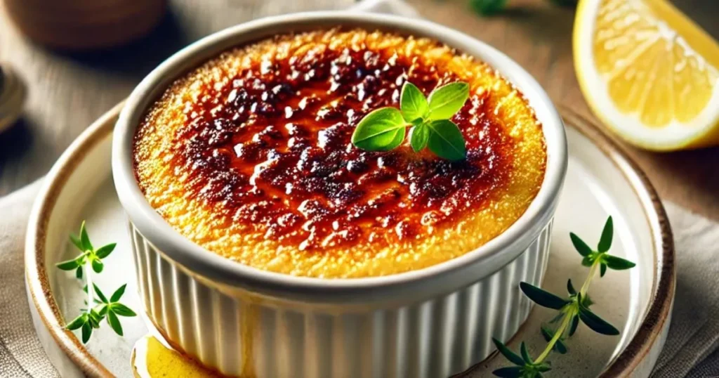 Crab Brulee recipe